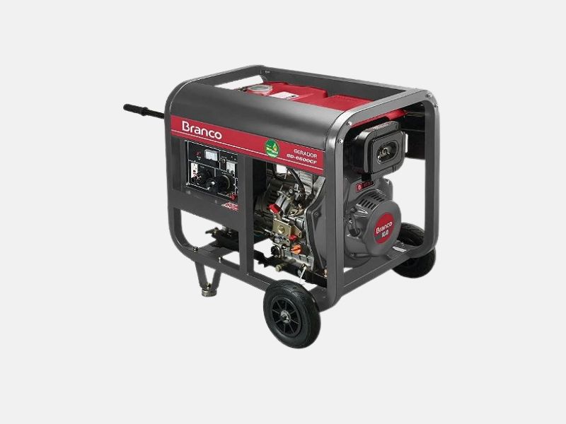 Foto do GERADOR DIESEL BRANCO BD6500 240/120V P 90304420 #
